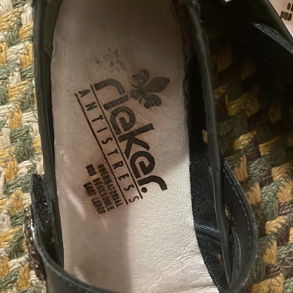 Grey Mary Jane style size 8 Riekers - Picture 3 of 5